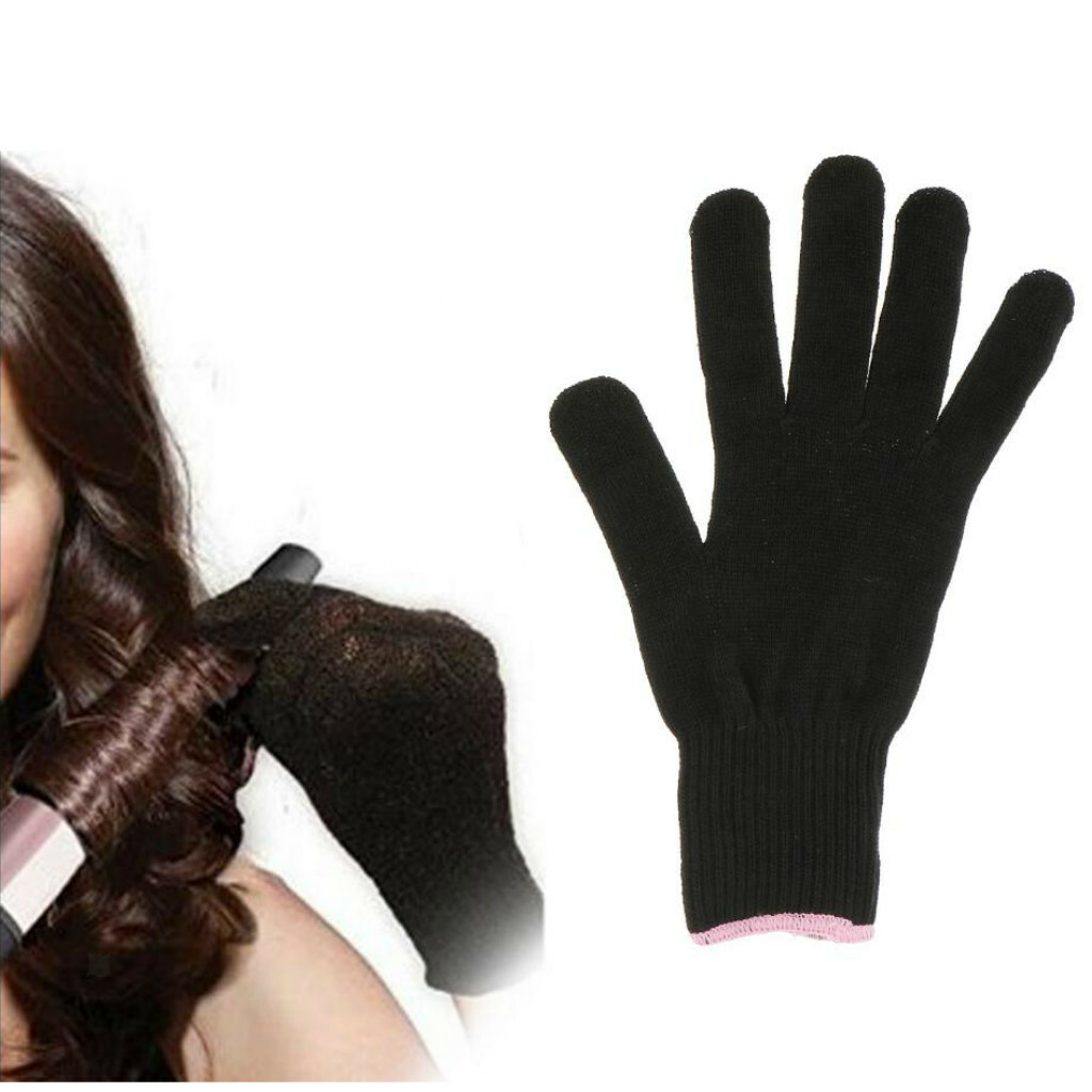 Heat Resistant Gloves for Flat Straightener Curling Irons Hair Styling