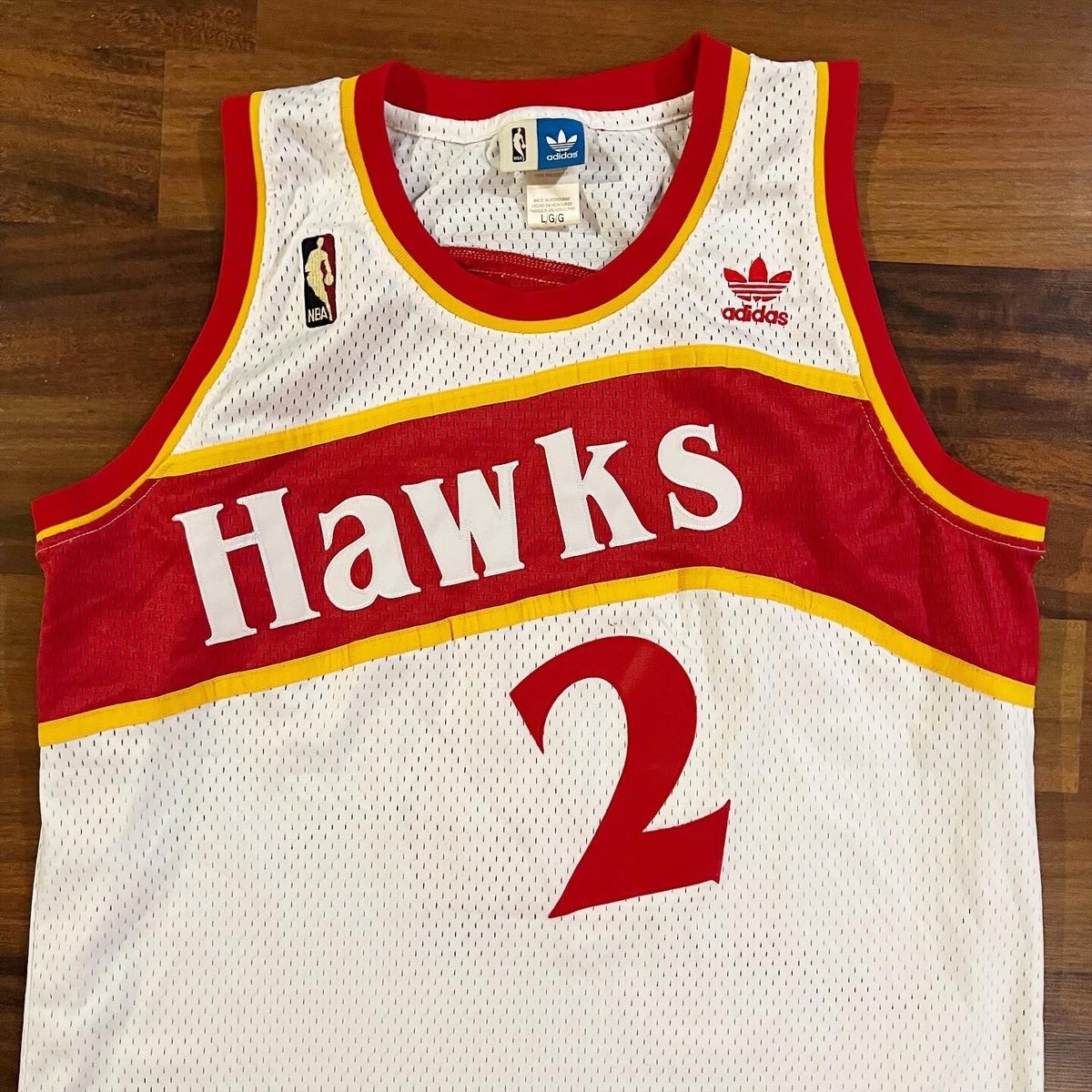 Joe Johnson Atlanta Hawks Hardwood Classic NBA Swingman Jersey