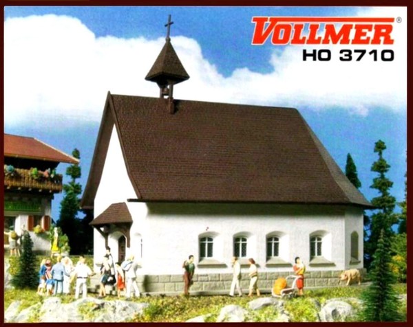 Vollmer 3710 ( 43710 ) Spur H0 - Kapelle Am Schweineberg Neu Und Ovp-image