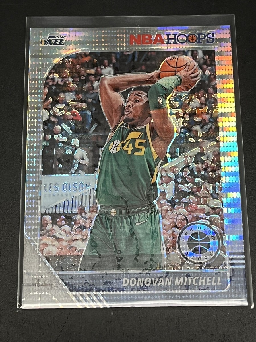 2019-20 Panini NBA Hoops PREMIUM STOCK Donovan Mitchell #185