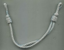 Muetzenkordel:6 mm Aluminium matt 30cm ziehbar. 1 St&uuml;ck (9)