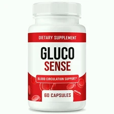 GlucoSense, Advanced Gluco Sense for Blood Support and Healthy Levels (60ct)