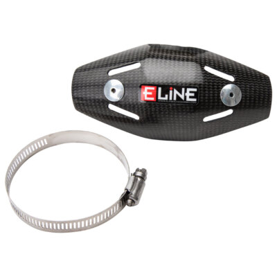 E Line Carbon Heat Shield for FMF Megabomb / Megabomb Plus Header UMB