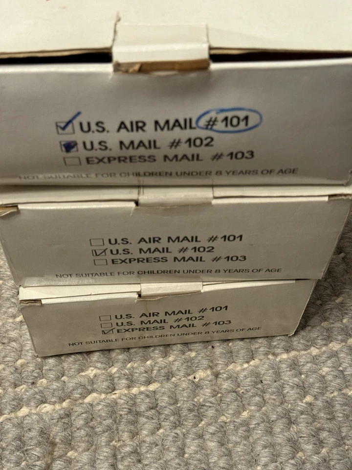 U.S. Mail Airplane Bank 1:32 Collectors Series lot Of 4!!! - Image 2 of 2