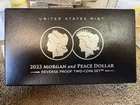 2023 CAMEO Morgan & Peace Dollar Reverse Proof Two-Coin Set- OGP & CoA-GORGEOUS!