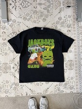 Travis Scott JACKBOYS Rap Hip Hop Graphic Music T-Shirt Black XL Artist Band Tee