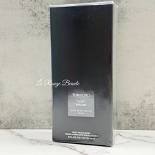 Tom Ford Oud crema idratante corpo legno, dimensioni complete 5 oz/150 ml, nuova con scatola e sigillata