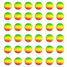 Foam Floats Pompano Rigs Floats, 50PCS Snell Fishing 0.39in - Mixed Color