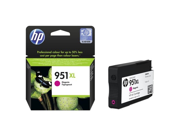 Original Hp 951XL Tintenpatrone Magenta Rot Officejet Pro 8610 8620 8630 E-image