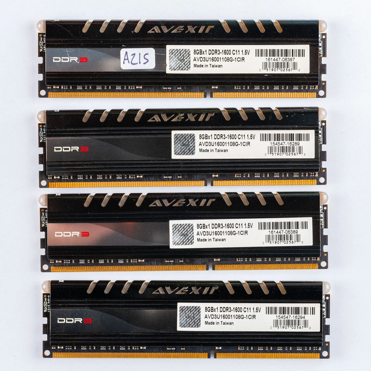 動作確認済AVEXIR DDR4-2400 32GB (8GB×4枚) LED付 AVEXIR Computer Memory (RAM) for sale - eBay