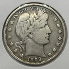 1899 50c Barber Half Dollar ** AH38952