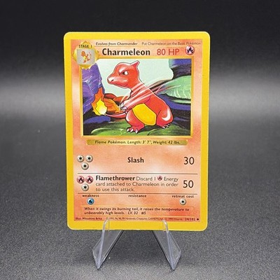 Pokemon Charmeleon 024/102 Base Set (Shadowless) Regular