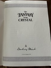 Beautiful Danbury Mint- Fantasy of The Crystal Complete Chess Set with Board