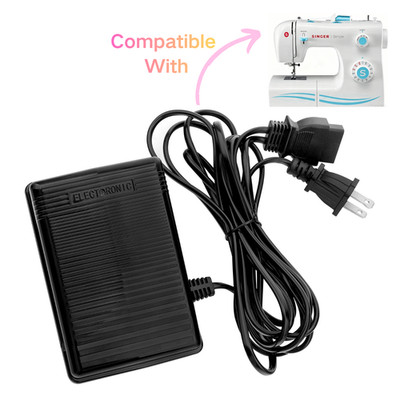 Foot Control Pedal & Power Cord For Singer 2263, 3116, 3323, 4411, 4423, 8280