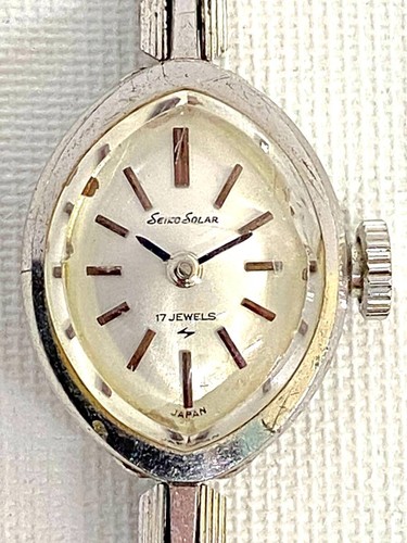 SEIKO SORAL 10-8190 Watch, Stainless Steel, Hand-Wound, Mechanical, 17 Jewels