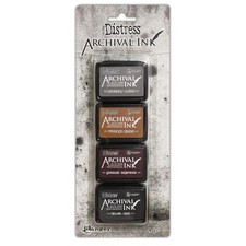 Tim Holtz Distress Archival Mini Ink Pads- Kit 3, AITK64848