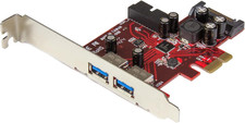 .Com Scheda Espansione PCI Express USB 3.0 (5Gbps) a 4 Porte, 2 Interne, 2 Ester