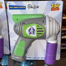 2026 Disney Parks Buzz Lightyear Light-Up Interactive Bubble Blaster Toy New
