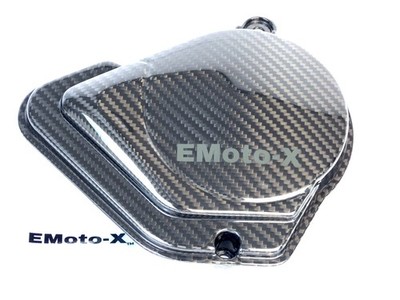 Talaria MX5 MX4 MX3 Real Carbon Fiber Gear Box Cover Replacement EMoto-X Racing