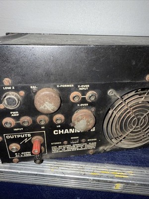 PEAVEY ピーヴィー CS-800 パワーアンプ 最大出力260W+260W Peavey CS 800 Power Amplifier (read) | eBay