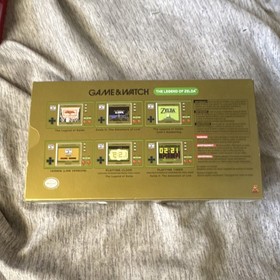 Nintendo Game & Watch: The Legend of Zelda Gold Color Screen Handheld System