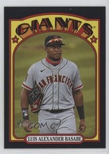 2021 Topps Heritage High Number Black Border /50 Luis Basabe Alexander #650 2g8