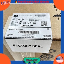 Sealed AB 2711P-T7C22D9P/B 2022 PanelView Pl 7 US Free Tax