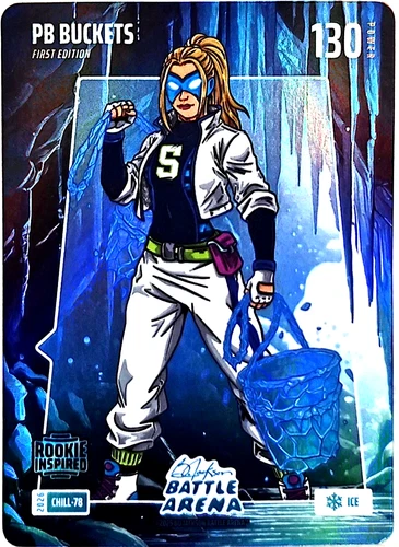 2026 Bo Jackson Battle Arena PB Buckets Paige Bueckers RC Chill Ice Blue Foil SP