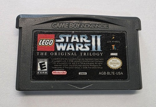 Lego Star Wars II 2 The Original Trilogy (Game Boy Advance GBA, 2006) Tested