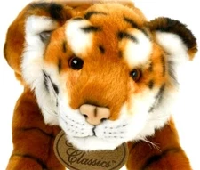New Russ Yomiko Classics Plush Brown Bengal Tiger Jungle Cat Stuffed Animal