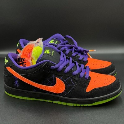 Nike SB Dunk Low Night of Mischief Halloween Sz 11