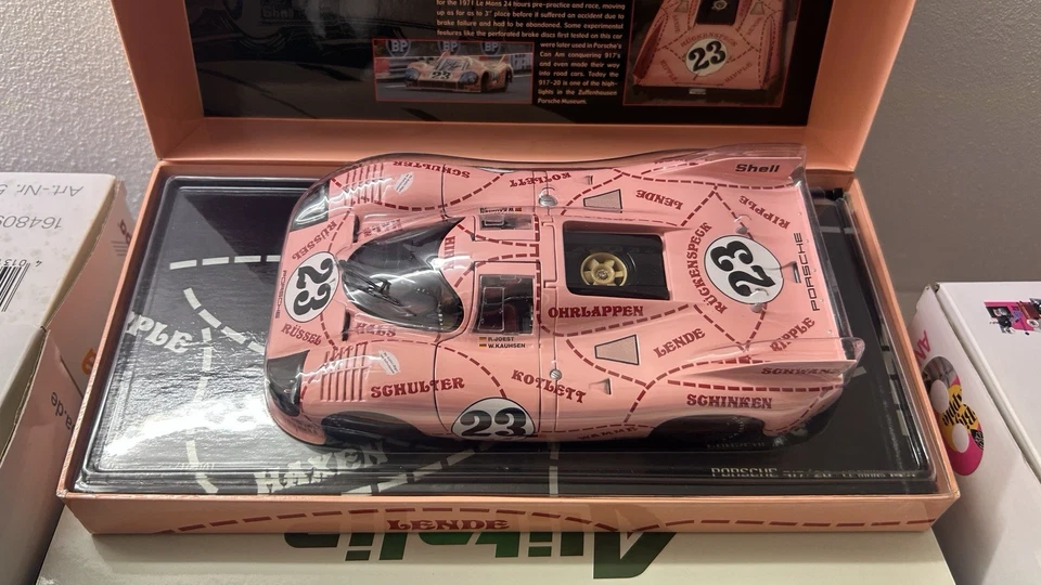 MINICHAMPS 1:18 PORSCHE 917/20 PINK PIG ORIGINALE 1ST EDITION 186716923 + SOUND - Immagine 2 di 4