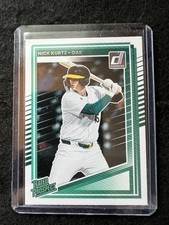 2025 Donruss Baseball Rated Prospects Rookie Nick Kurtz #154 Oakland🔥⚾️🔥