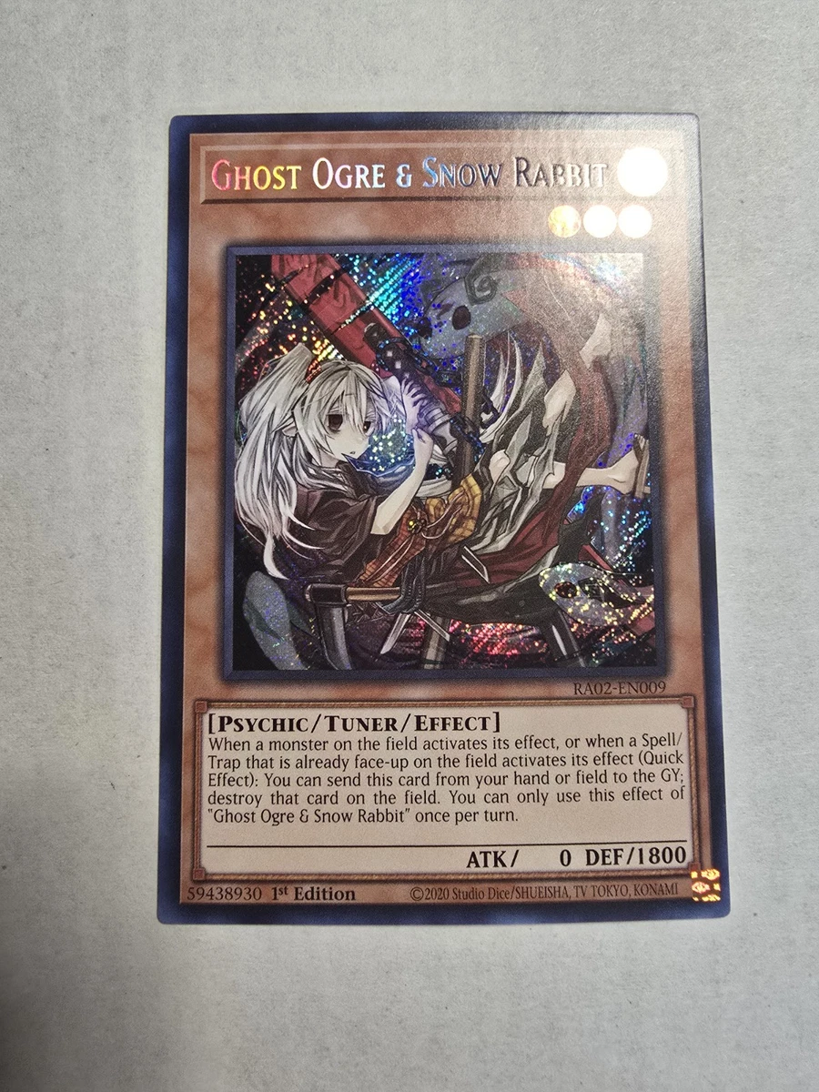 Ghost Ogre & Snow Rabbit Yu-Gi-Oh! TCG Secret Rare Individual