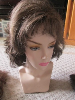 Estetica Designs Stretch Cap Wig R14 / 8HReddish Brown  w/ Bangs
