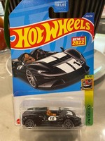 2022 Hot Wheels #203 Hw Exotics 6/10 Mclaren Elva Schwarz W / Grau 10 Speiche