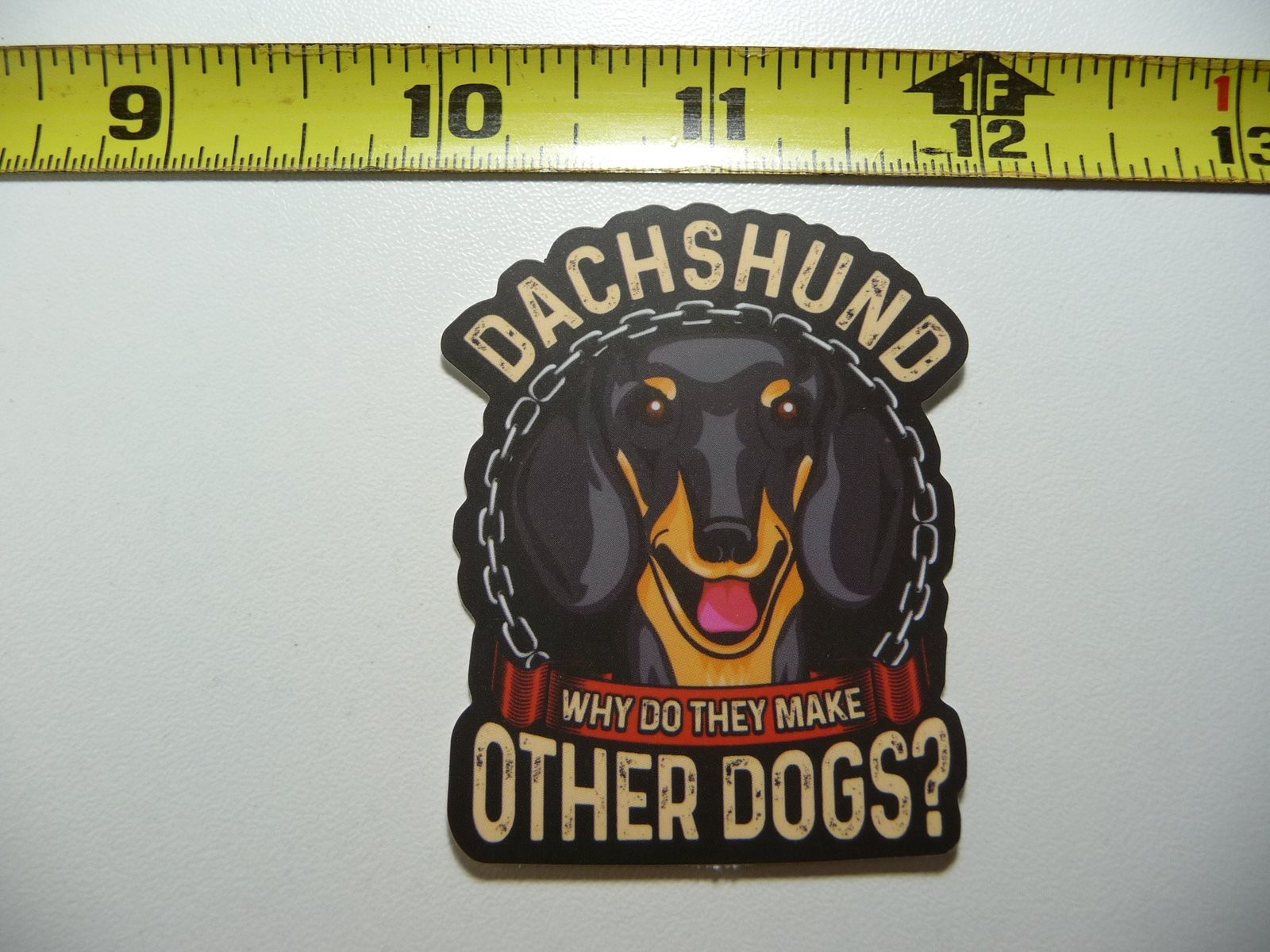 Dachshund Lover Decal Sticker for Dog Pet Best Friend Laptop