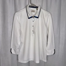 Womens XL~EP Pro Tour Tech Womens Golf Shirt 3/4 Sleeve
