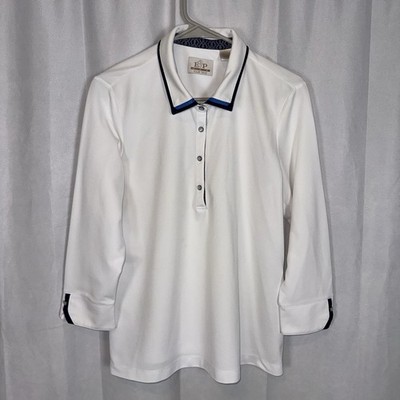 EP Pro Tour Tech Women s XL 3/4 Sleeve Golf Top Performance Activewear