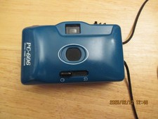 35mm Premium Compact Camera PC-606 Vintage - BLUE
