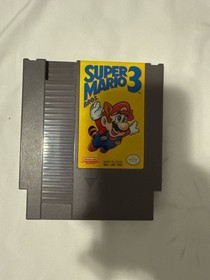 Super Mario Bros 3 NES CIB Completo Sinistro Bros 1&deg; Stampa Autentico 1990 Nintendo
