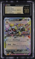 Pokémon Umbreon ex #60 Stamped Surprise Box Prismatic Evolutions CGC Pristine 10 on eBay