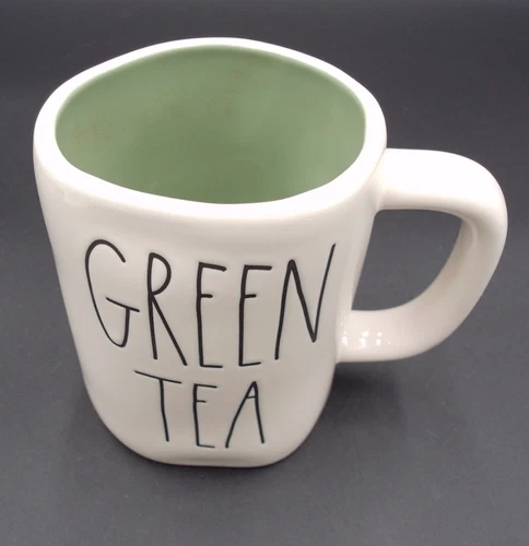 Rae Dunn Green Tea Mug Artisan Collection By Magenta Coffee Cup