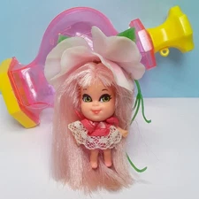 Vintage Mattel Liddle Kiddles Kologne Doll SWEET PEA & BOTTLE