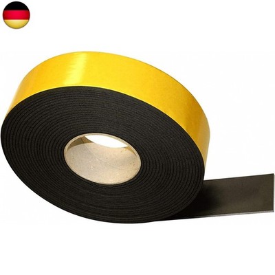 NovaFlex Kautschuk Selbstklebeband 3 mm x 50 mm x 10 m Gummiband für Heizungs- 