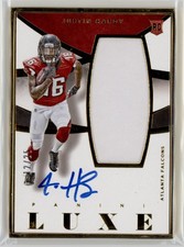 2015 Justin Hardy Panini Luxe Gold Framed  Auto  RC 12/25    #RMA-JH (21C2077)