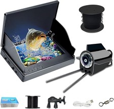4.3'' Underwater Fishing Camera,220 Wide Angle,1080P HD Monitor,98ft Cable 50