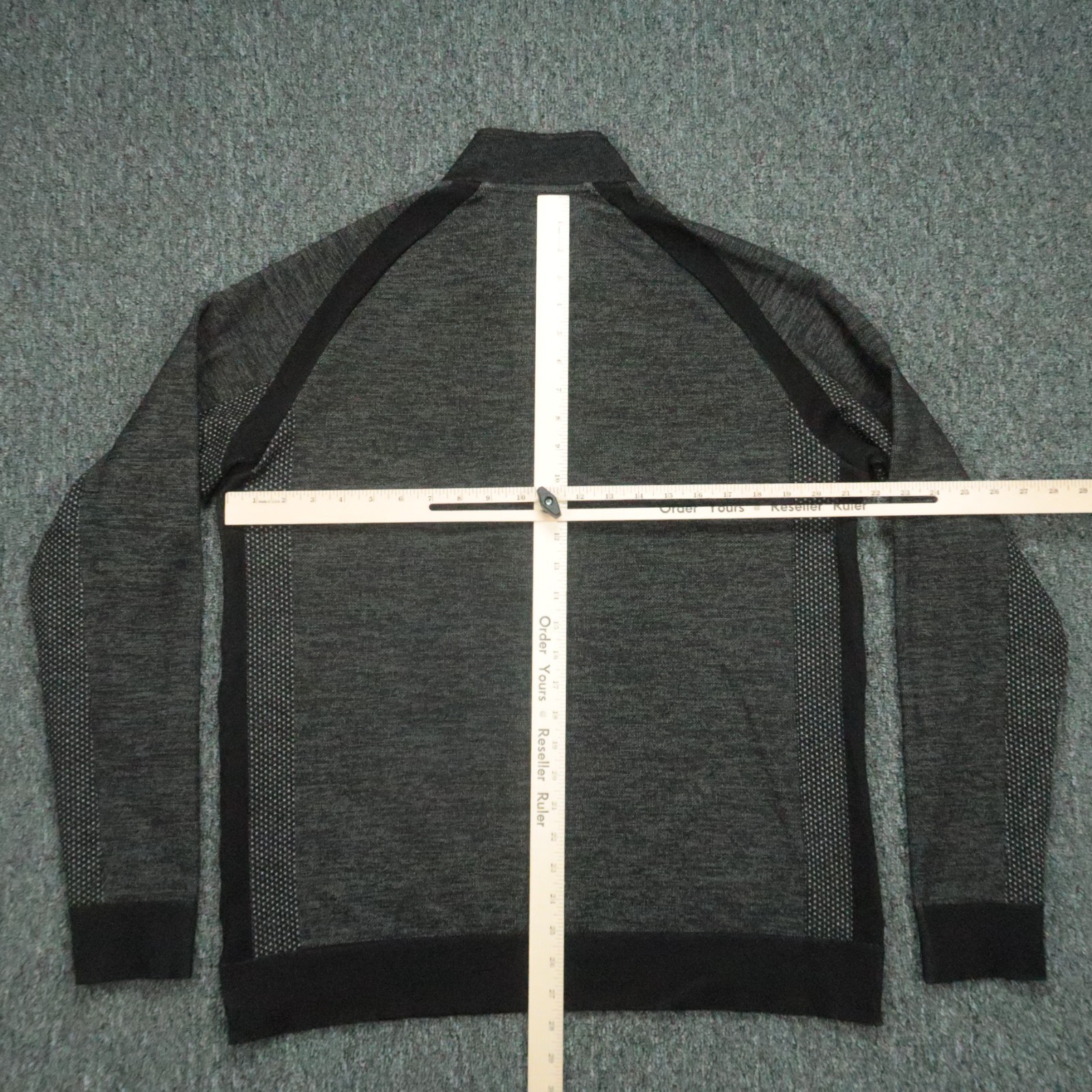 Proof Pullover Men Extra Large Gray Black Half Zi… - image 5