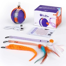 Interactive Cat Toy - Automatic Laser  Motion Toy for Indoor Cats, 4-in-1 wi...