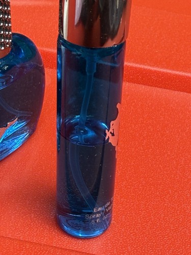 Mustang Men’s Cologne 3-Piece- Red, White, Blue EDT 1oz ea. Made In USA 90% Full - Picture 3 of 7